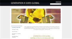 Desktop Screenshot of generationxgoesglobal.com